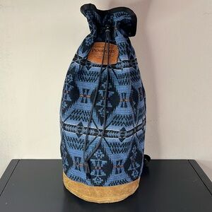 Pendleton Wool Shoulder Drawstring Rucksack